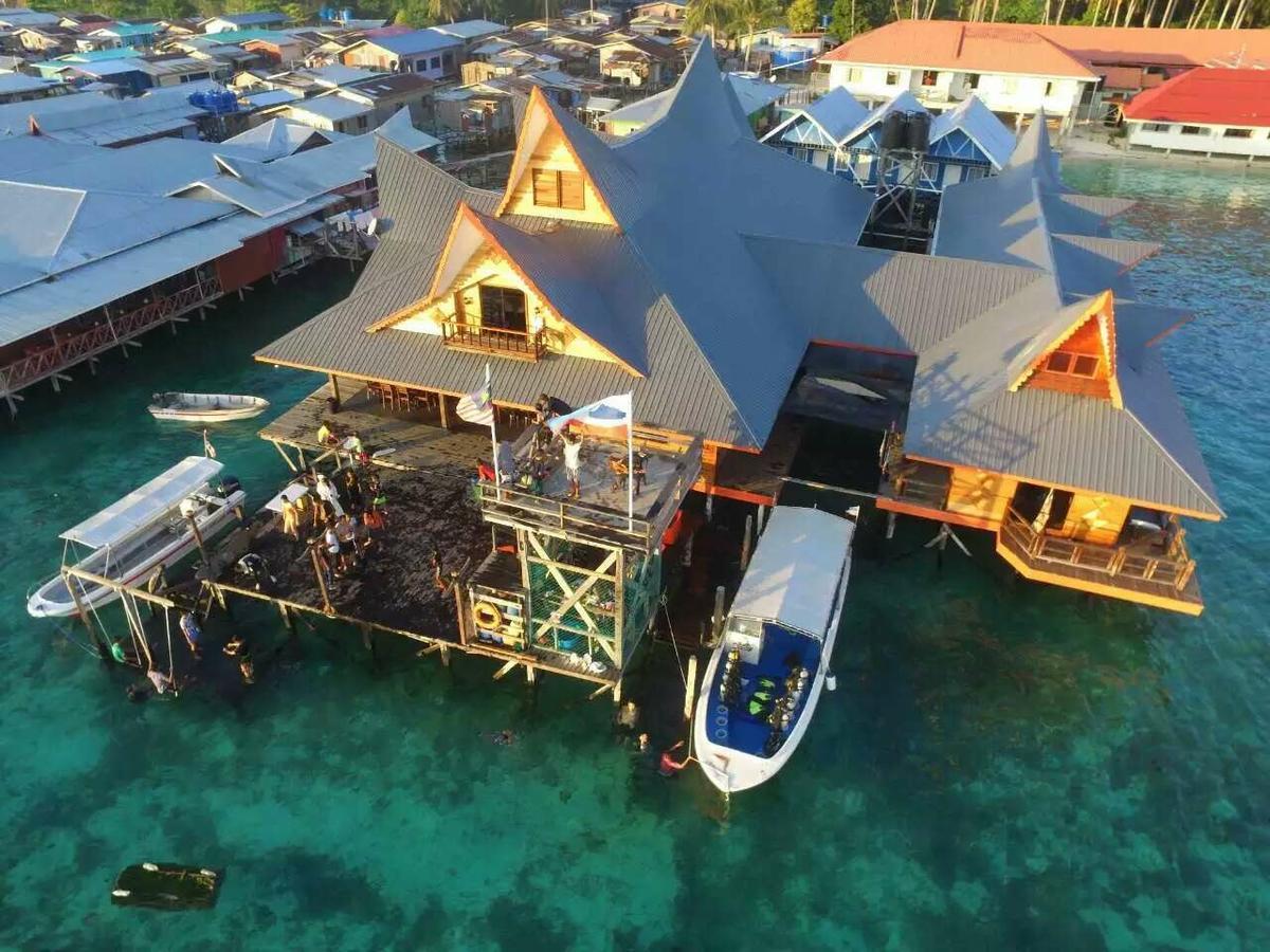 Mabul Paradise Lodge Mabul Island Exterior photo