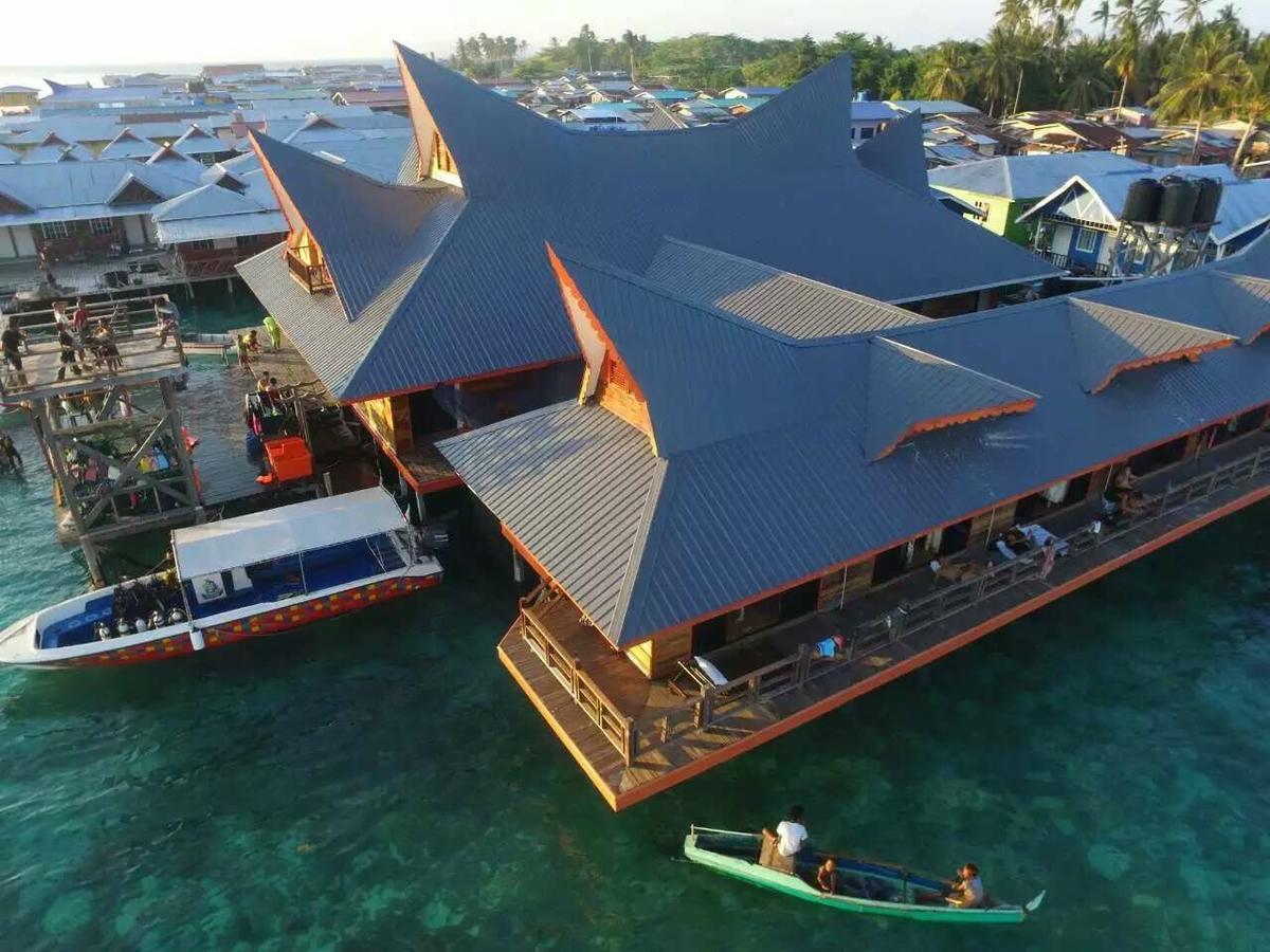 Mabul Paradise Lodge Mabul Island Exterior photo
