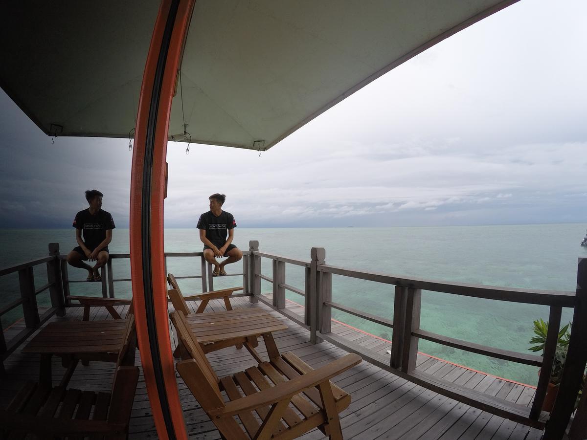 Mabul Paradise Lodge Mabul Island Exterior photo