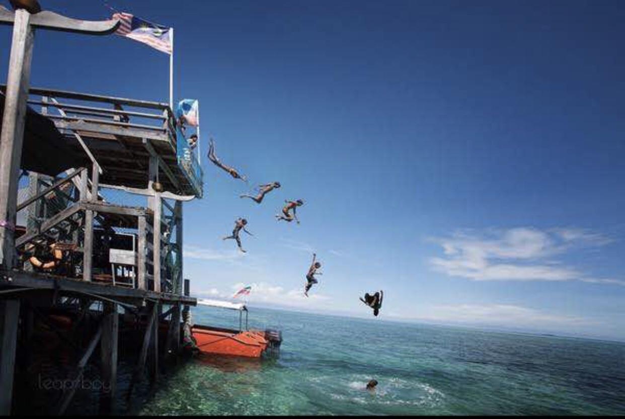 Mabul Paradise Lodge Mabul Island Exterior photo