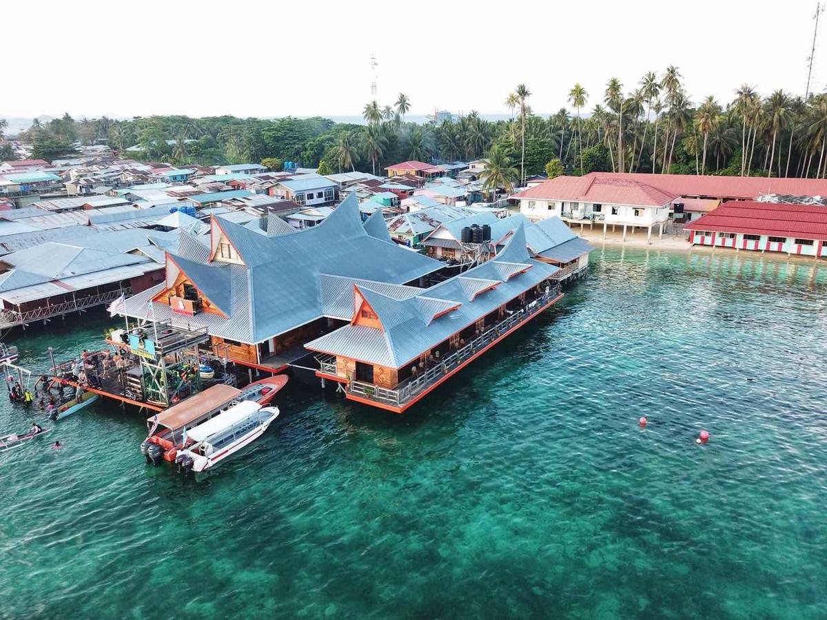 Mabul Paradise Lodge Mabul Island Exterior photo